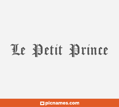 Le Petit Prince